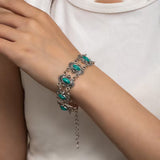 Vintage Bohemian Turquoise Bracelet