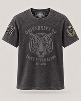 Men's 100% cotton True Denim Collegiate Tiger Tee