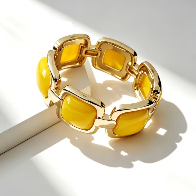 Pearlescent Ombre Bangle Bracelet