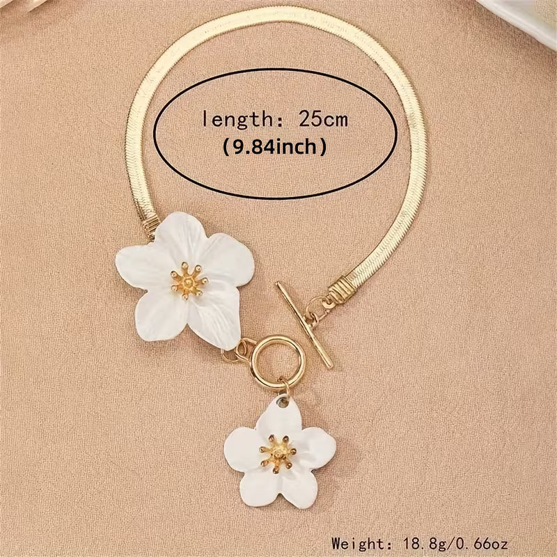 Bohemian Floral Vacation Anklet