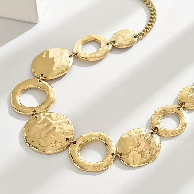 Minimalist Hollow Circle Necklace