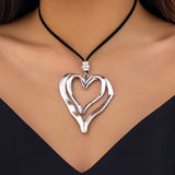 Luxury Heart Choker Necklace