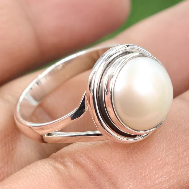 Vintage French Pearl Statement Ring
