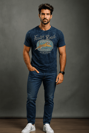 Urban Indigo Wash Tee