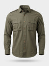 Men's Olive MilitaryCargo Shirt