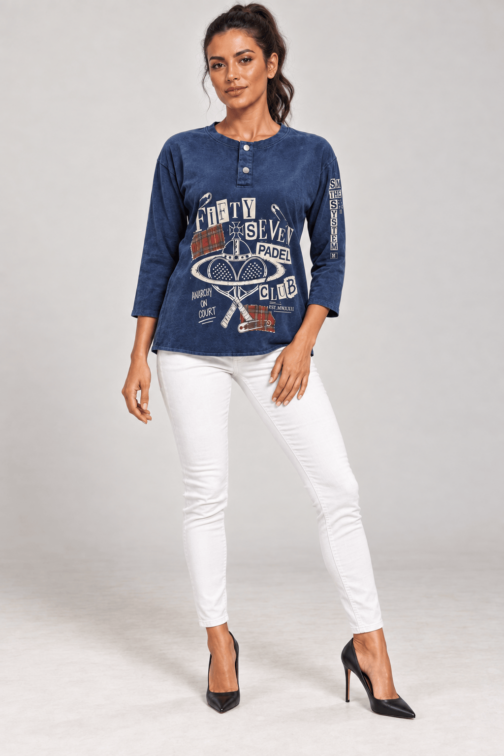 Fifty Seven Padel Denim Top - Women's Winter Edition