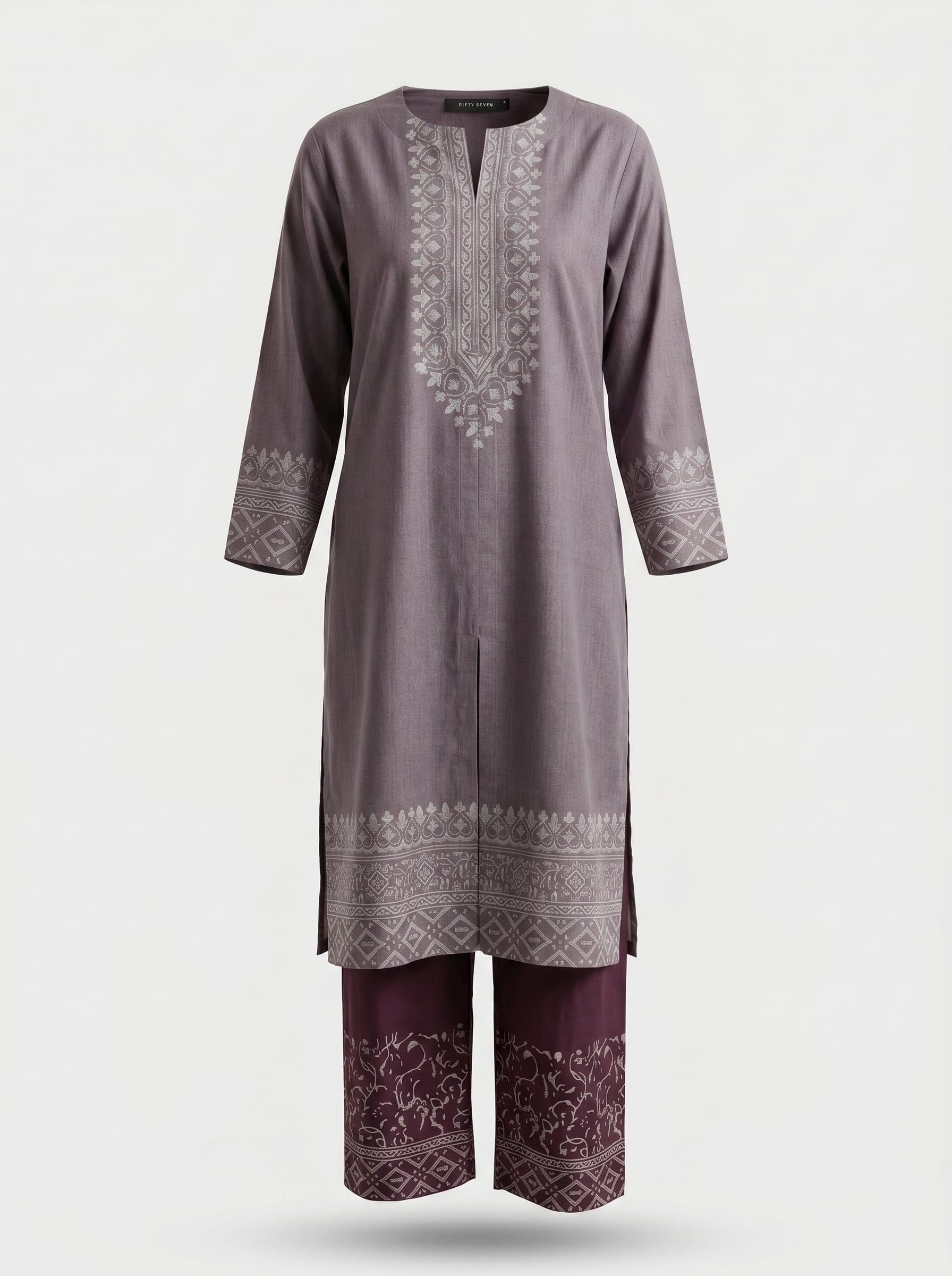 Block Print Kurta Set