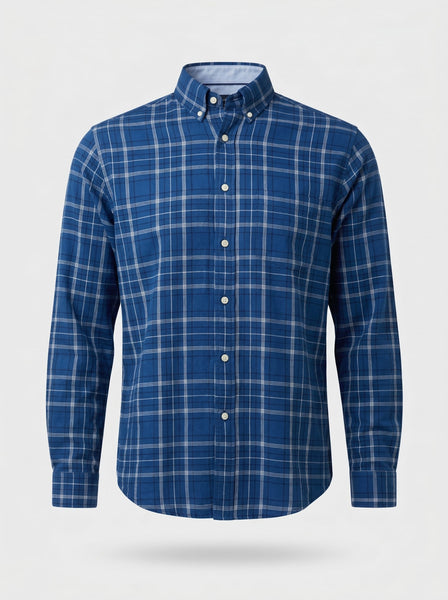 Blue Checkered Shirt