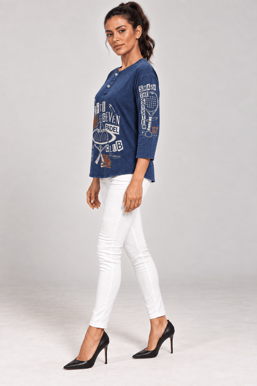 Fifty Seven Padel Denim Top - Women's Winter Edition
