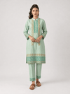 Mint Green Block Print Set