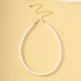 French Style Ball Pendant Necklace