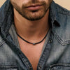 Minimalist Men’s Metal Chain Necklace