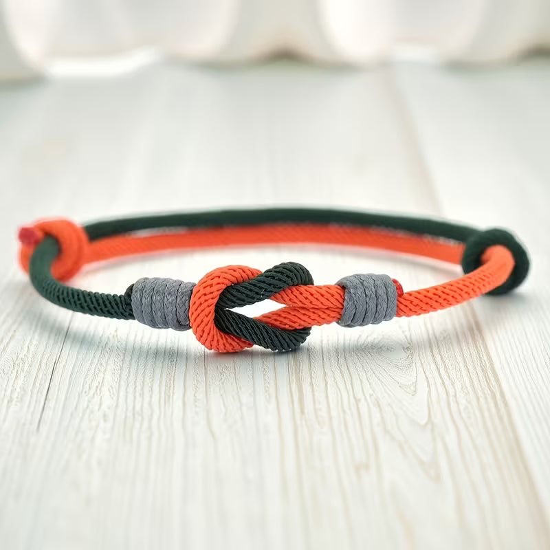 Minimalist Braided Knot Bracelet