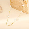 Elegant Pearl Stainless Steel Necklace