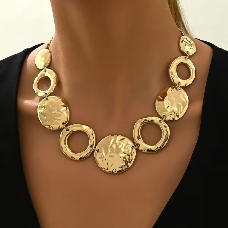 Minimalist Hollow Circle Necklace