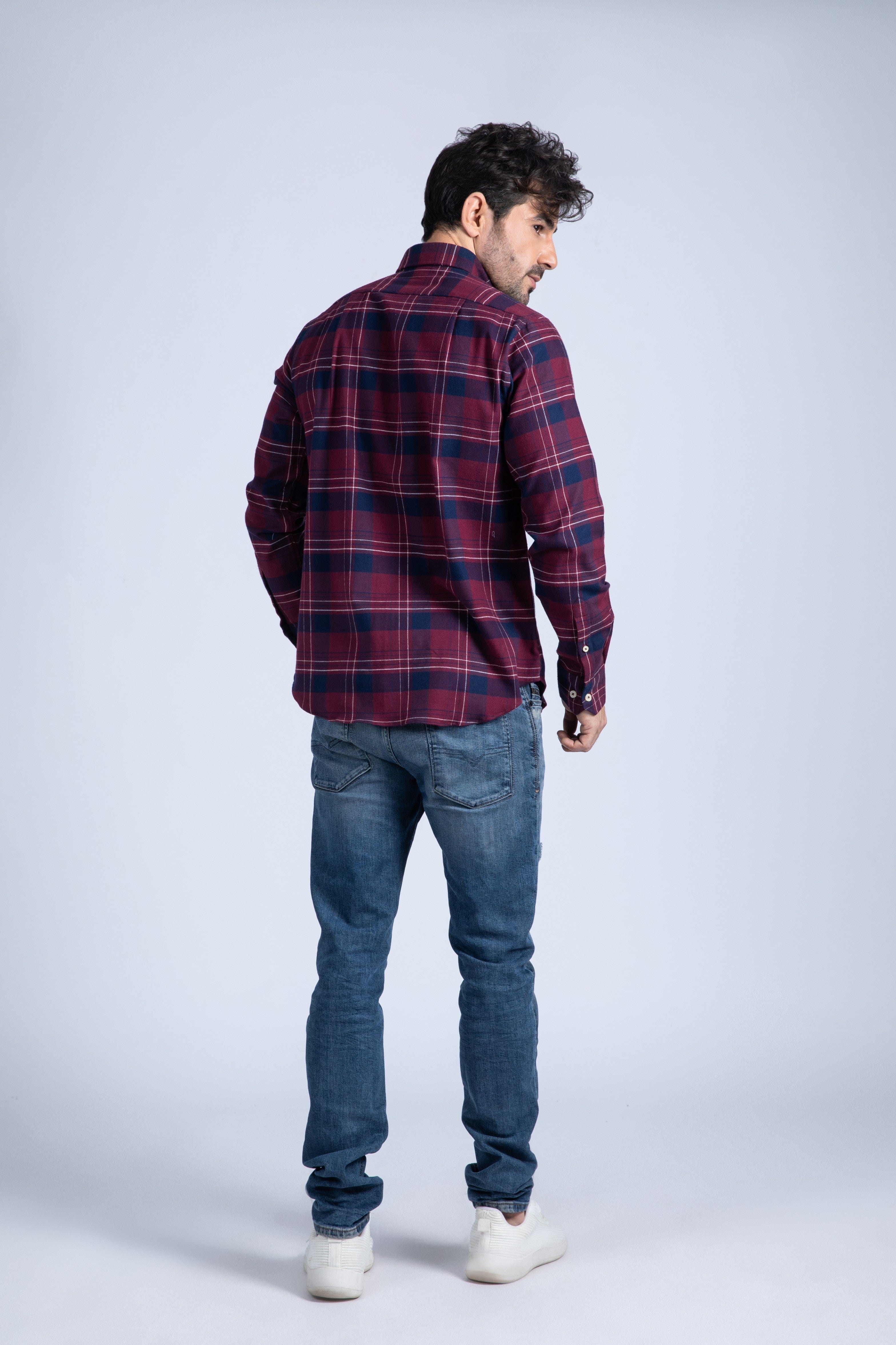 Y/D Flannel Shirt