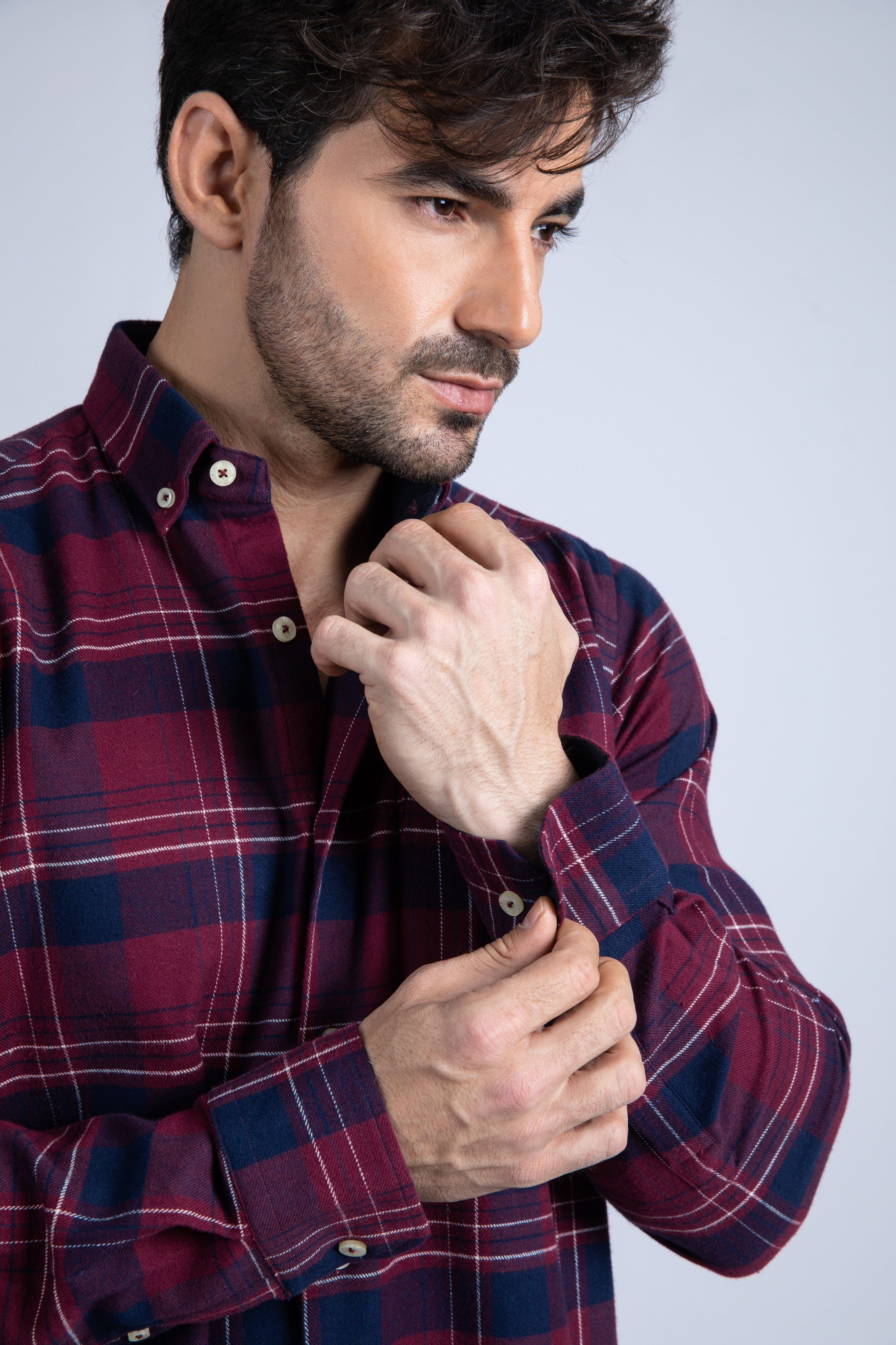 Y/D Flannel Shirt