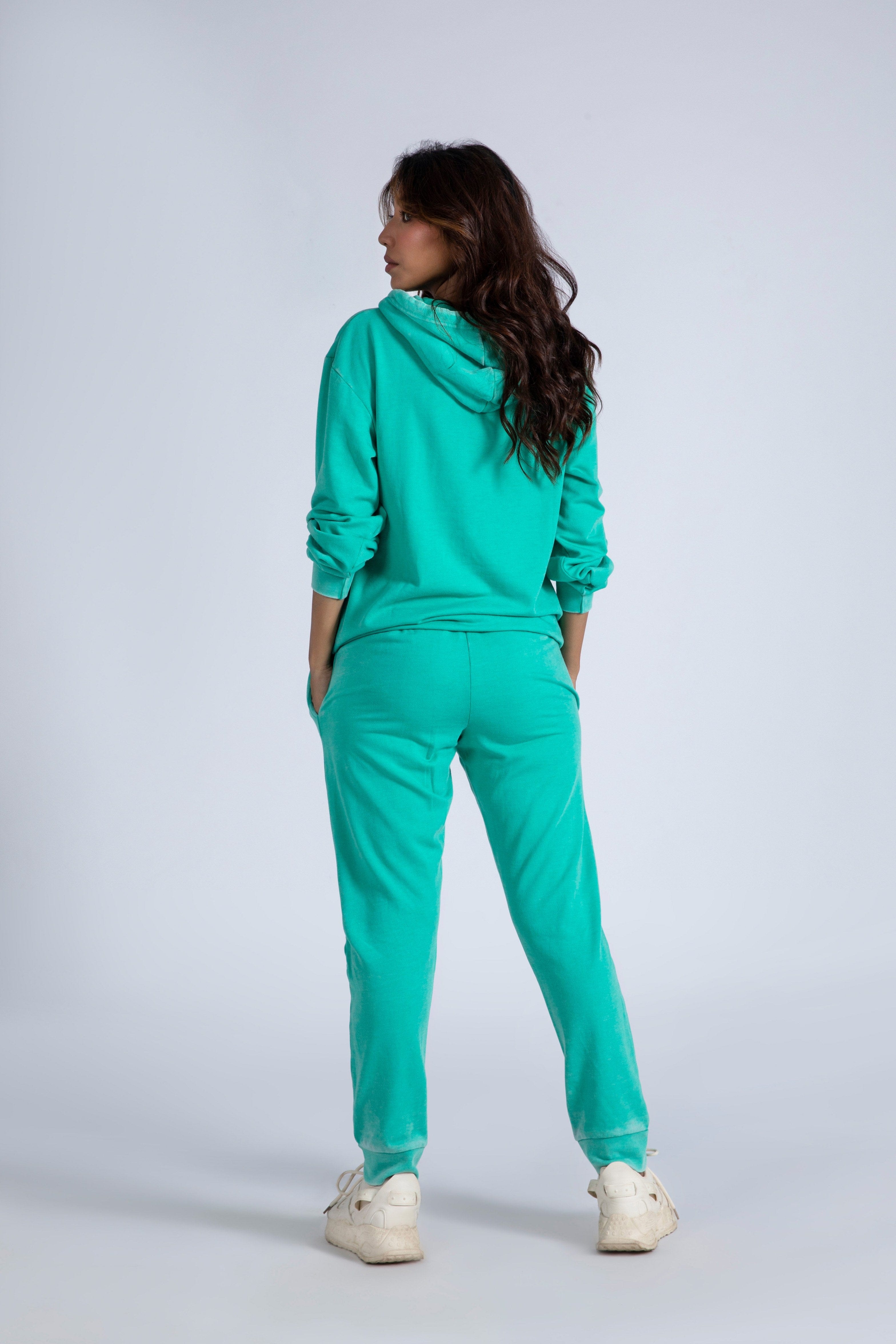 Light Fleece Hoody With Pant Set