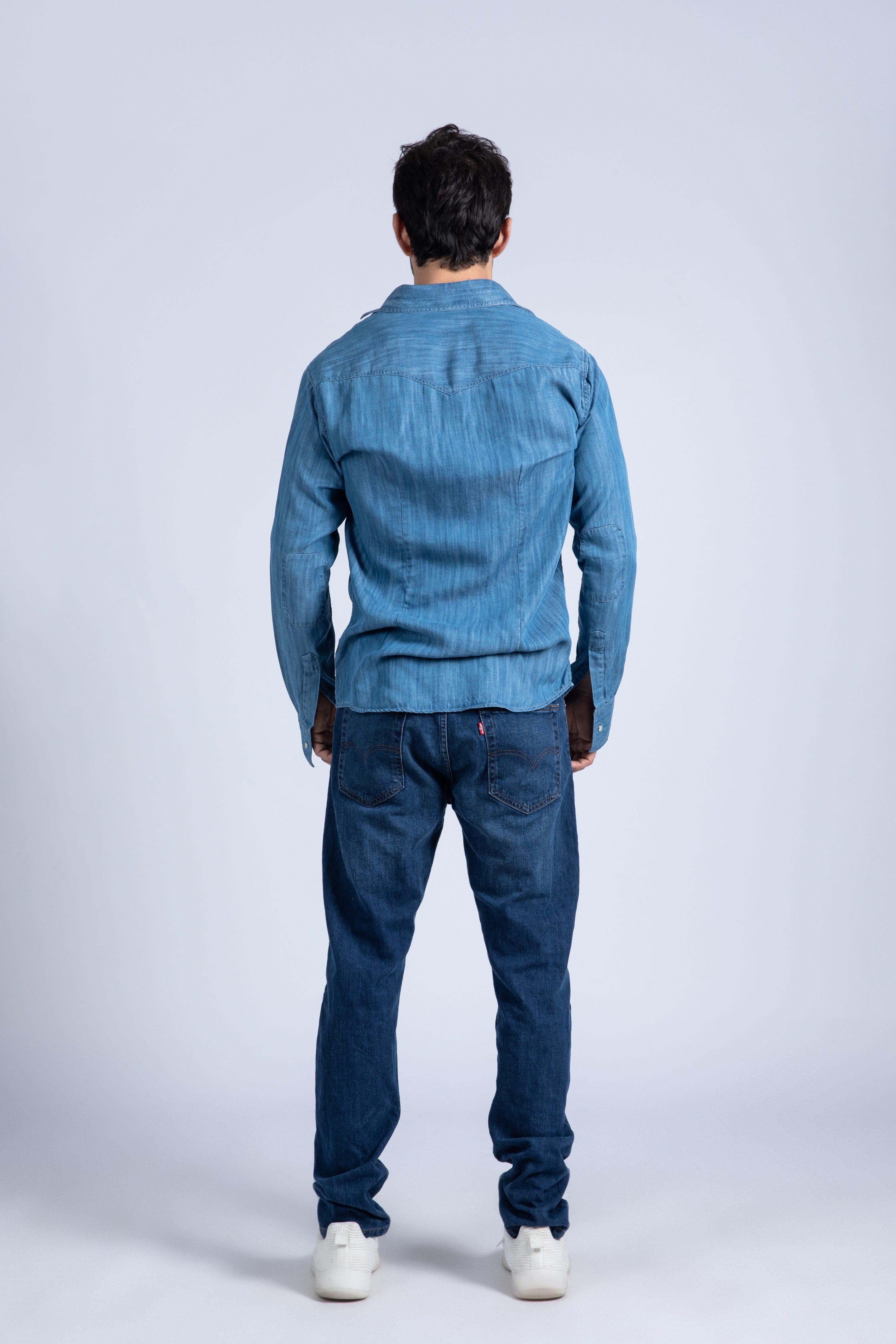 Tencel denim shirt