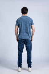 Short sleeve denim tee
