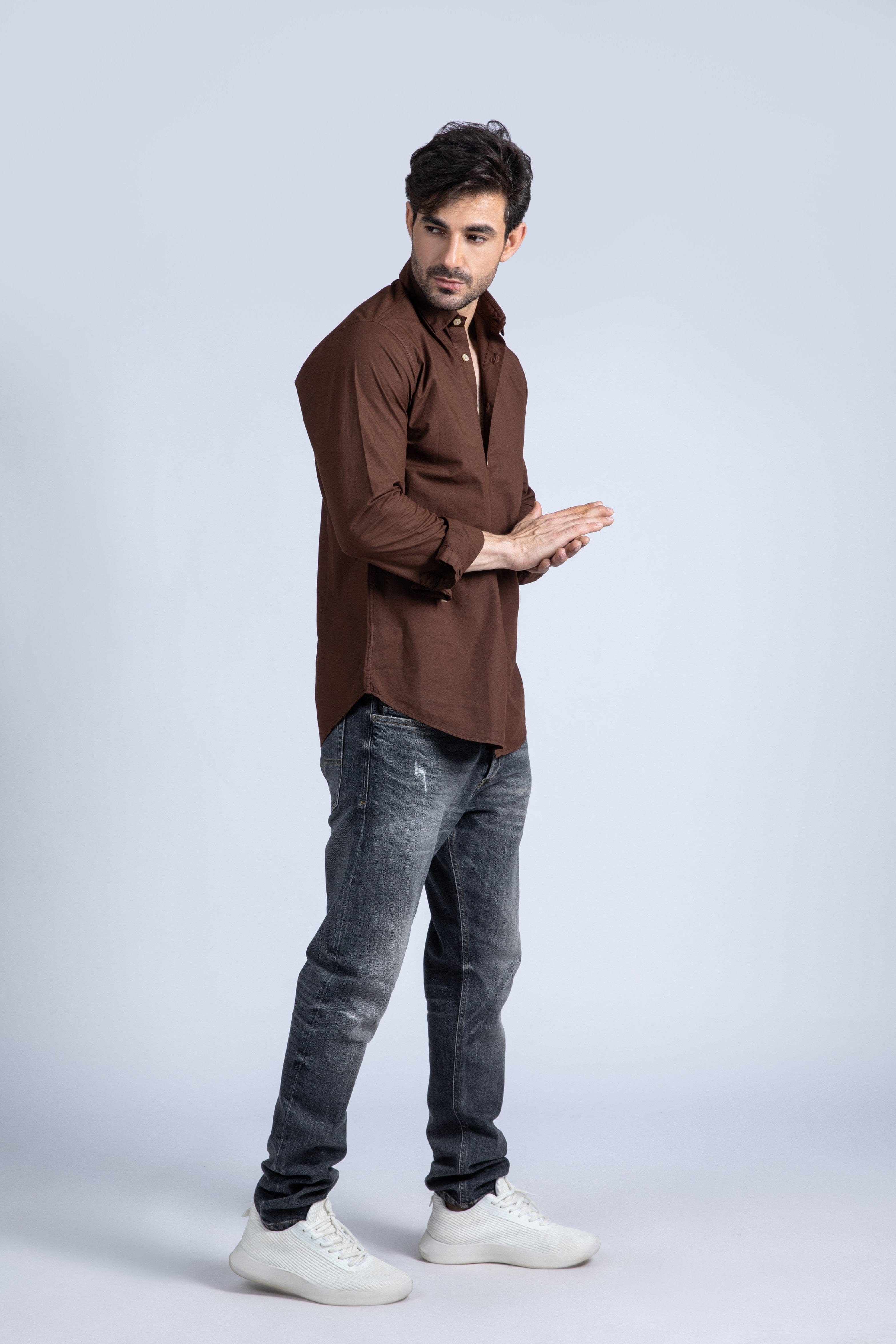 Paper Cotton Over Dye Shirt