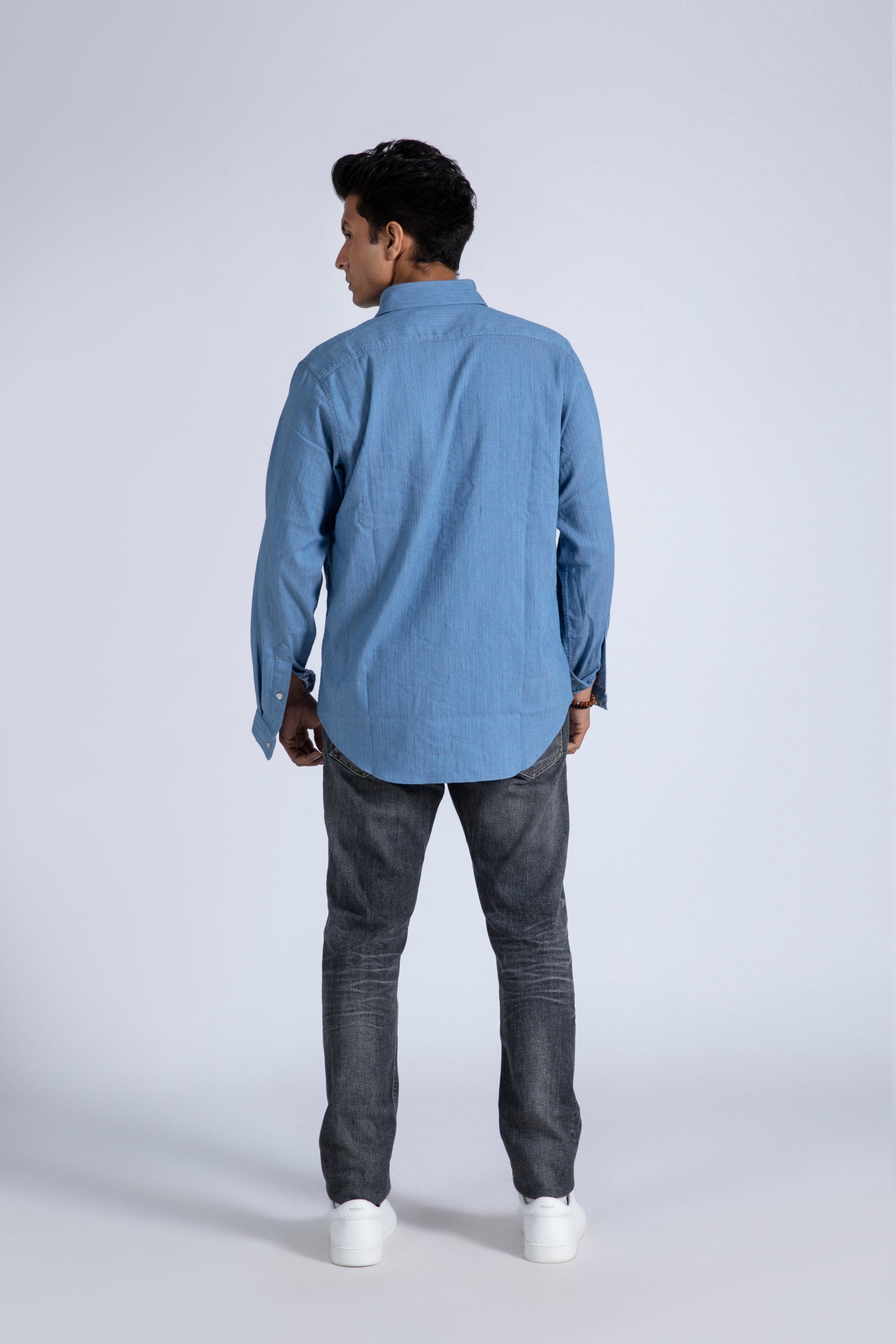 Slub Denim Shirt