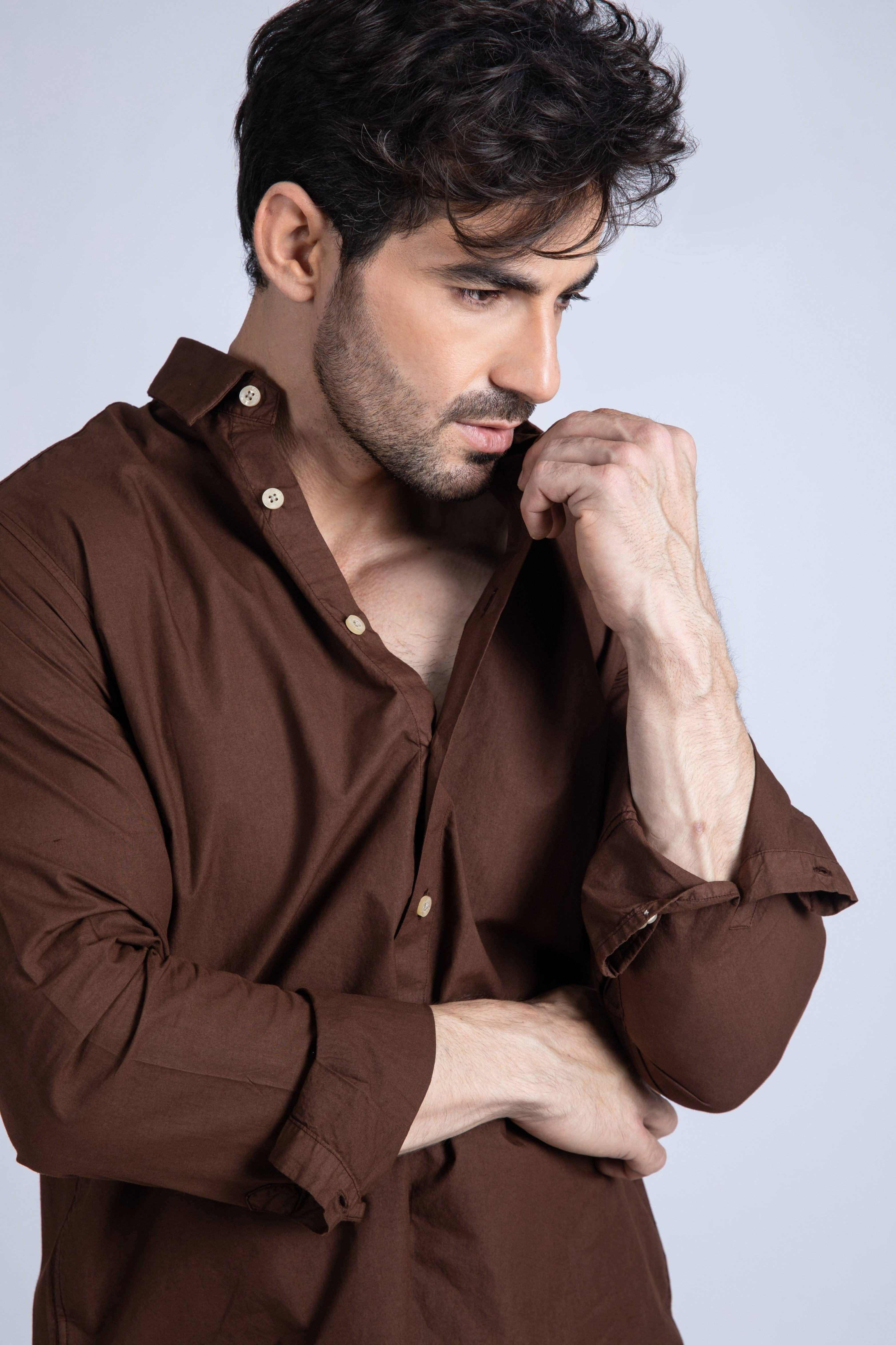 Paper Cotton Over Dye Shirt