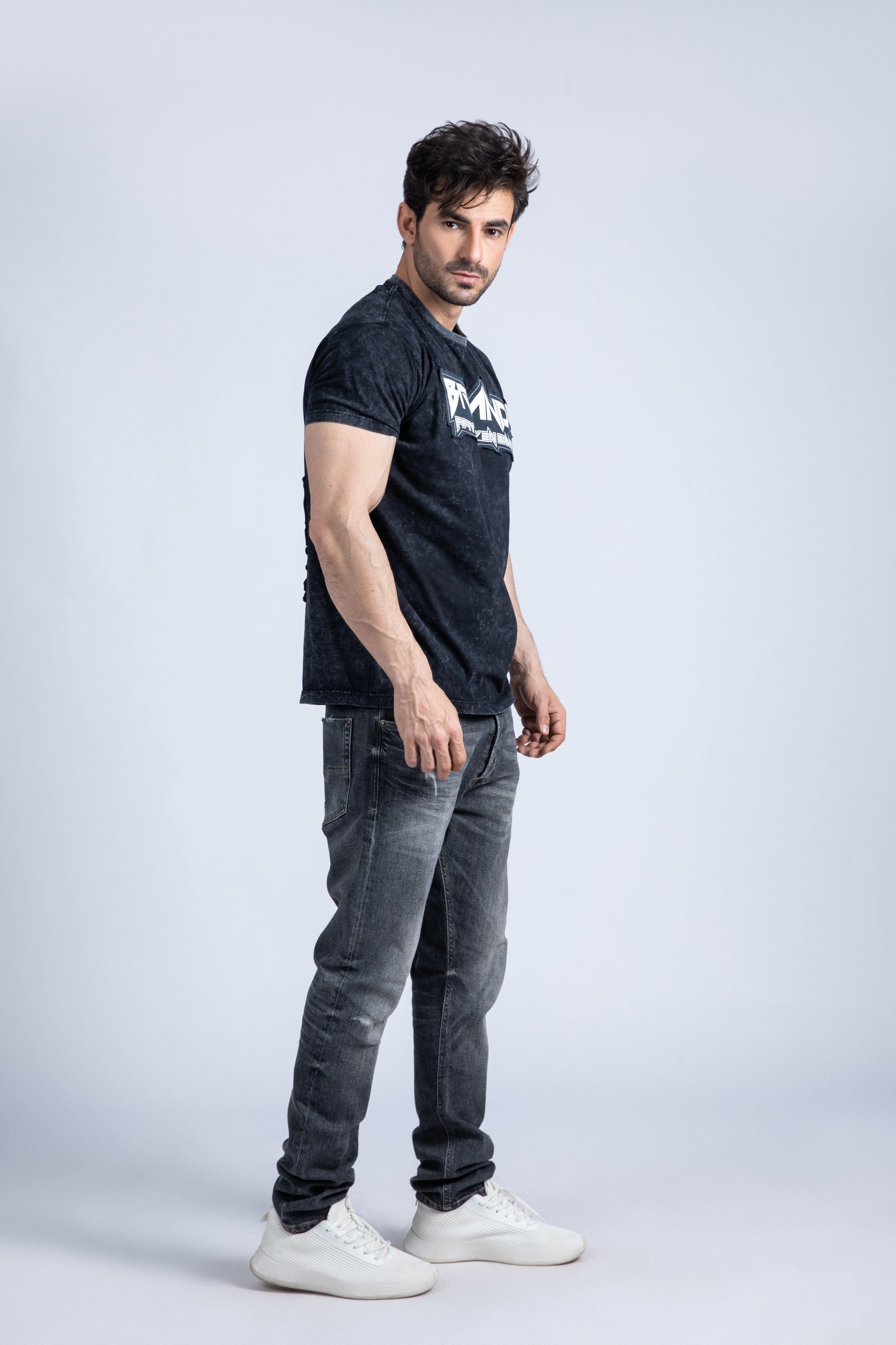 Short Sleeve Biker Tee