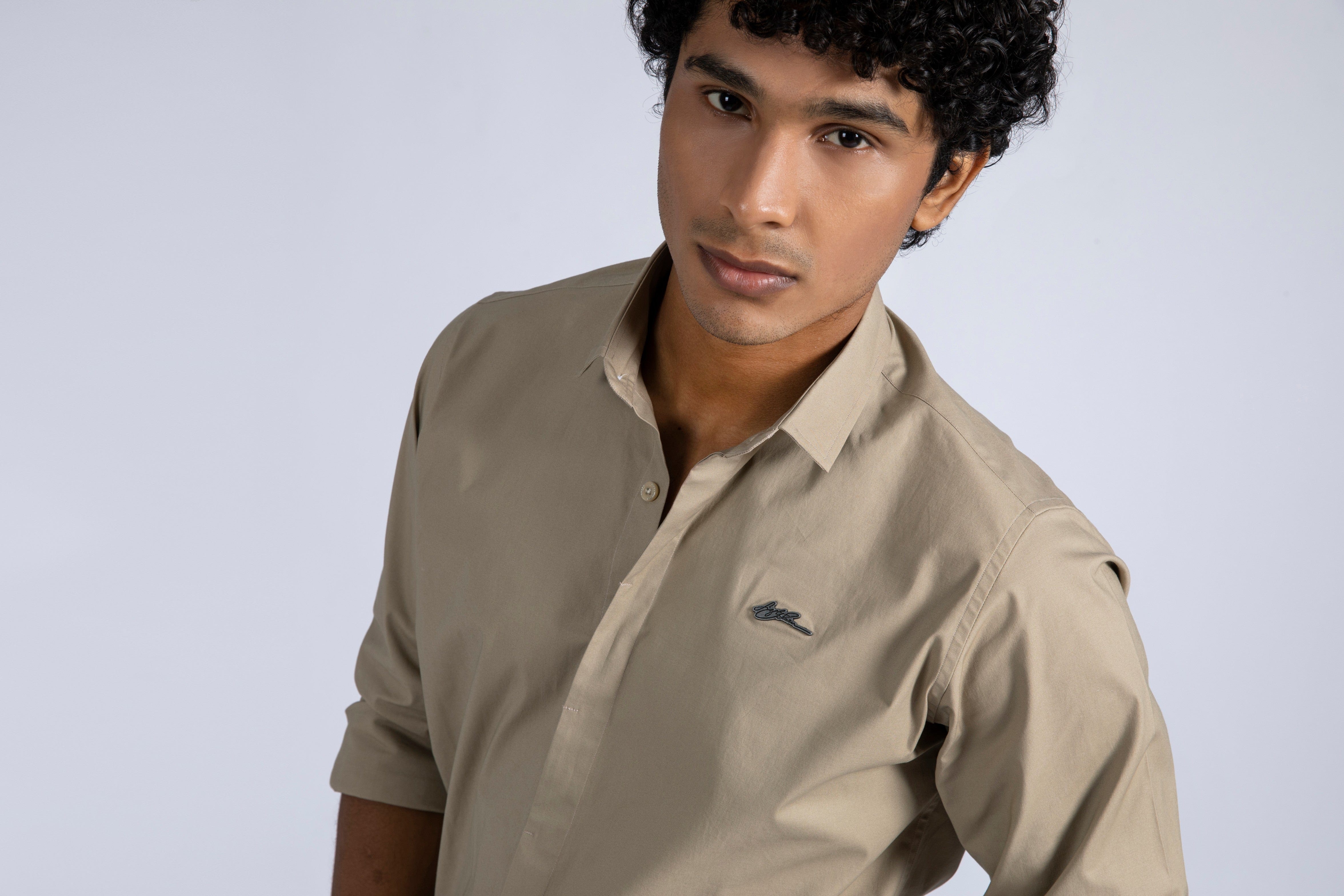 Stretch Poplin Shirt