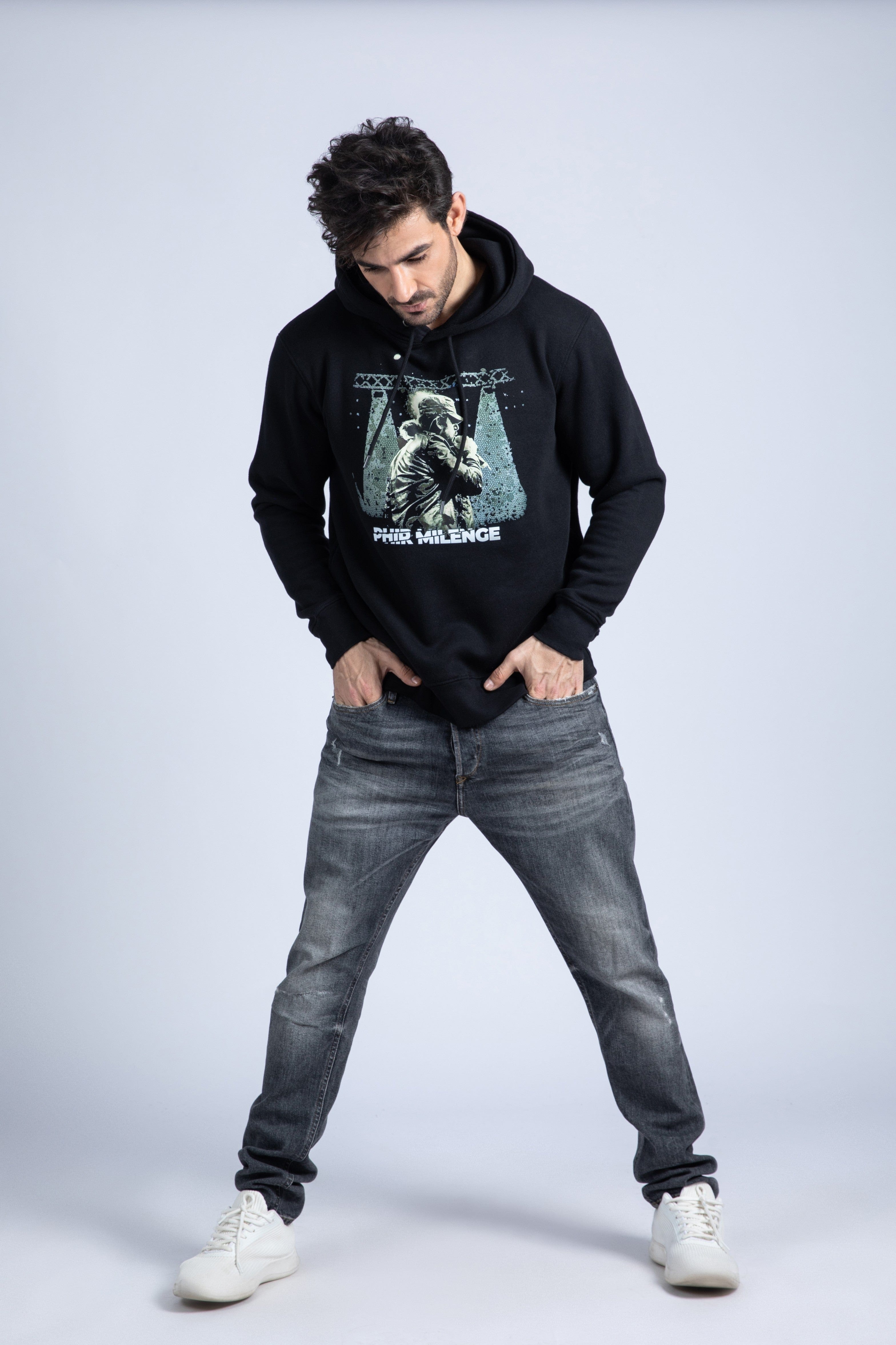 Faisal Kapadia Music Inspired Hoodie