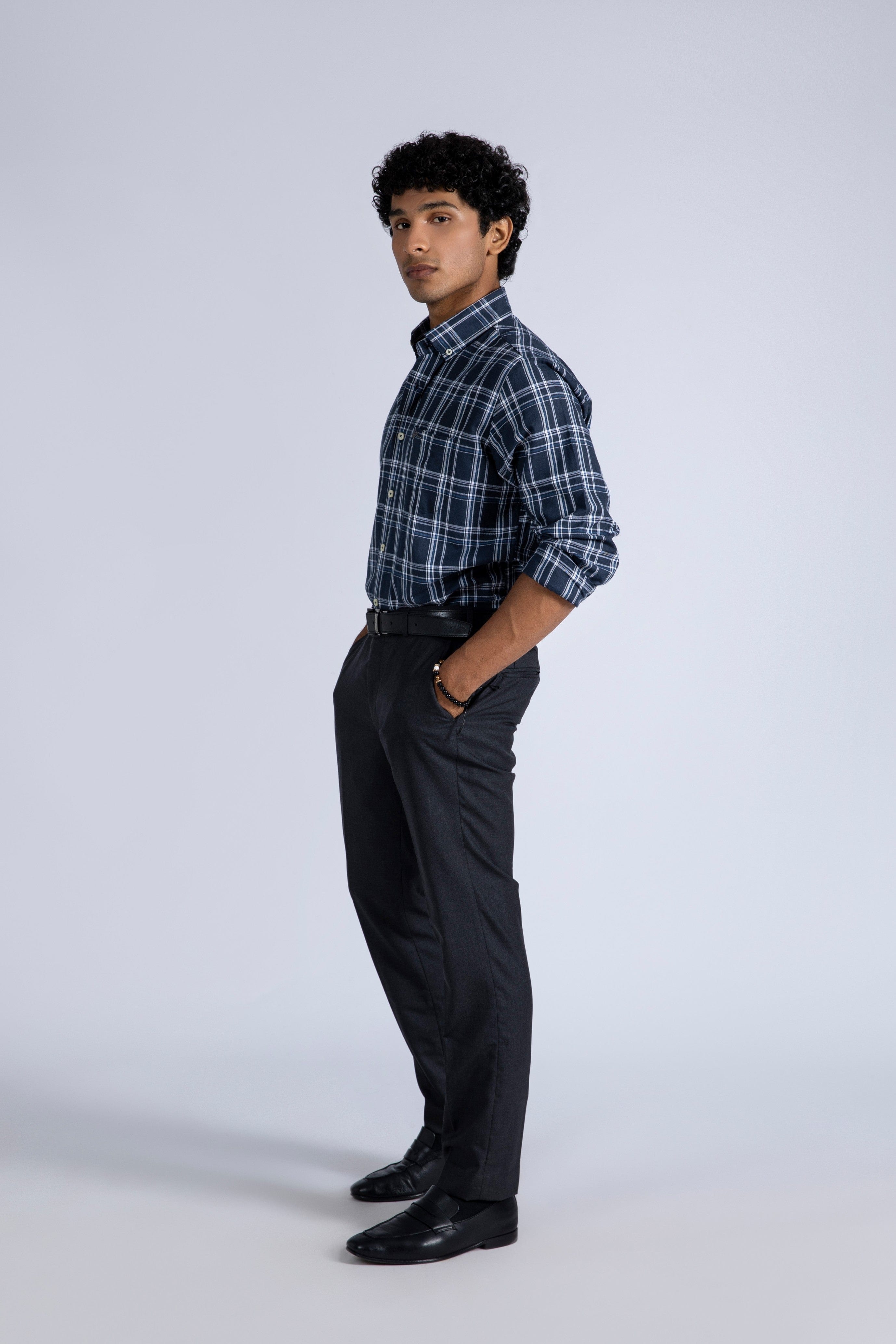 Yarn Dye Cotton Shirt