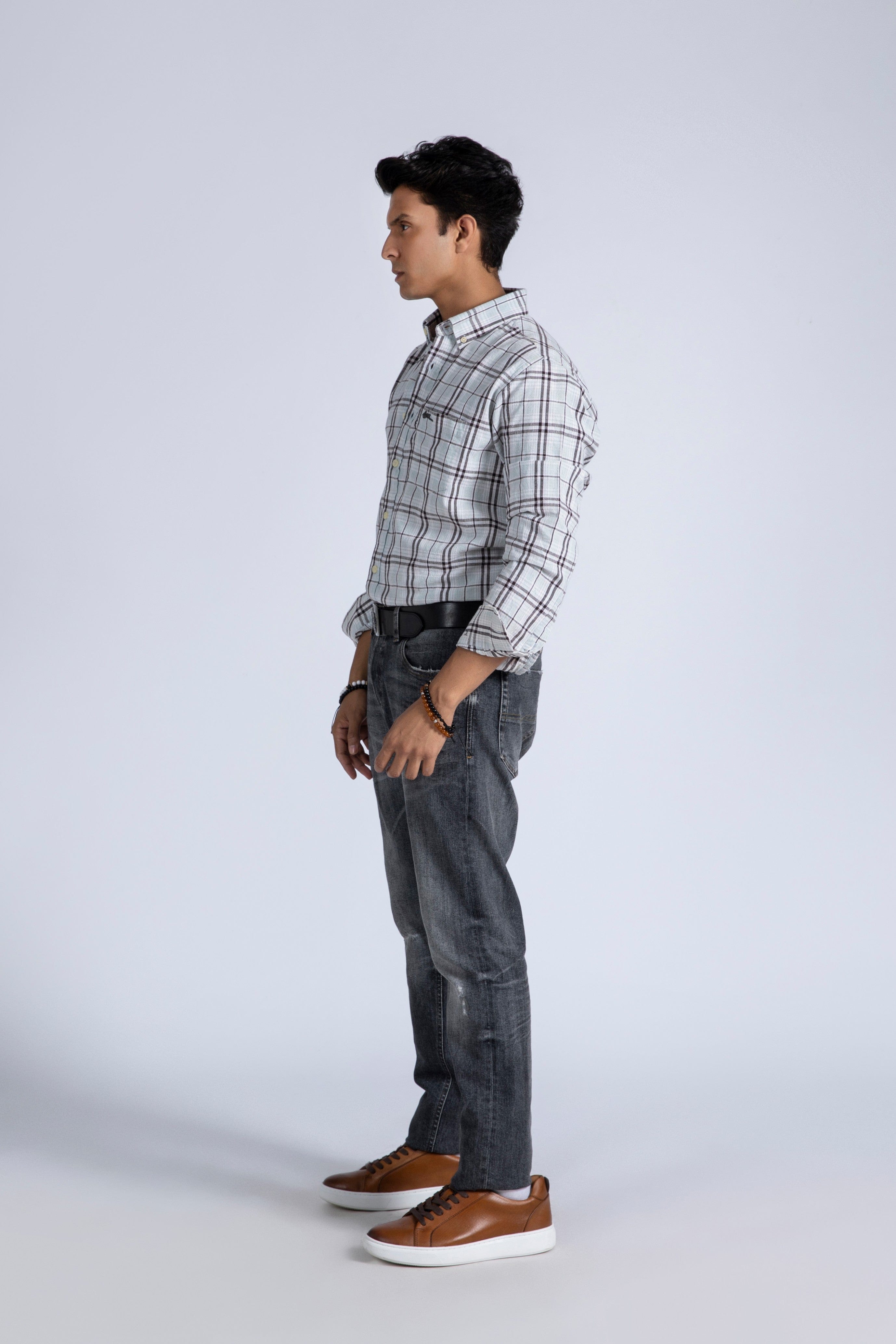 Yarn Dye Cotton Shirt