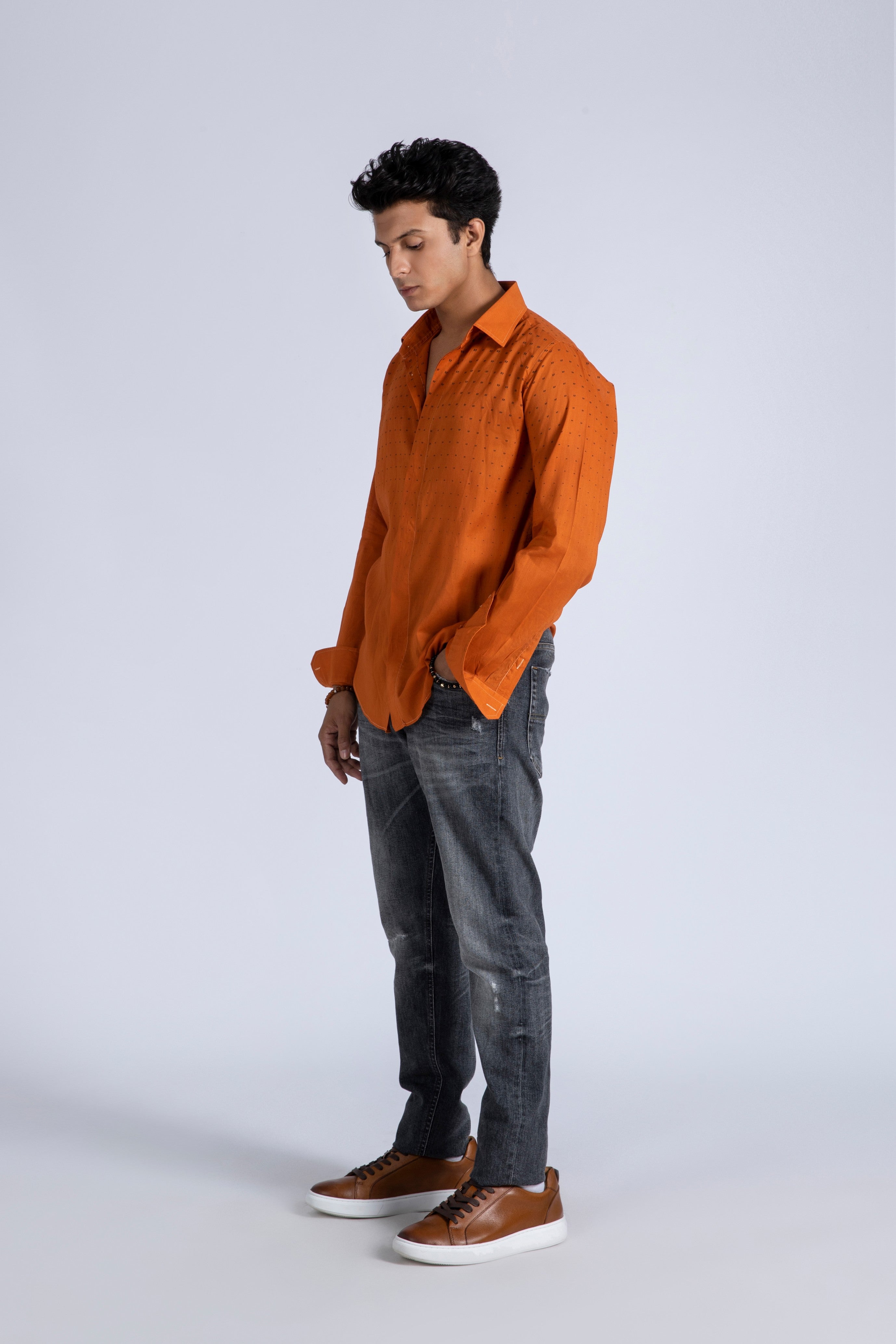Digital Print Overdye Shirt