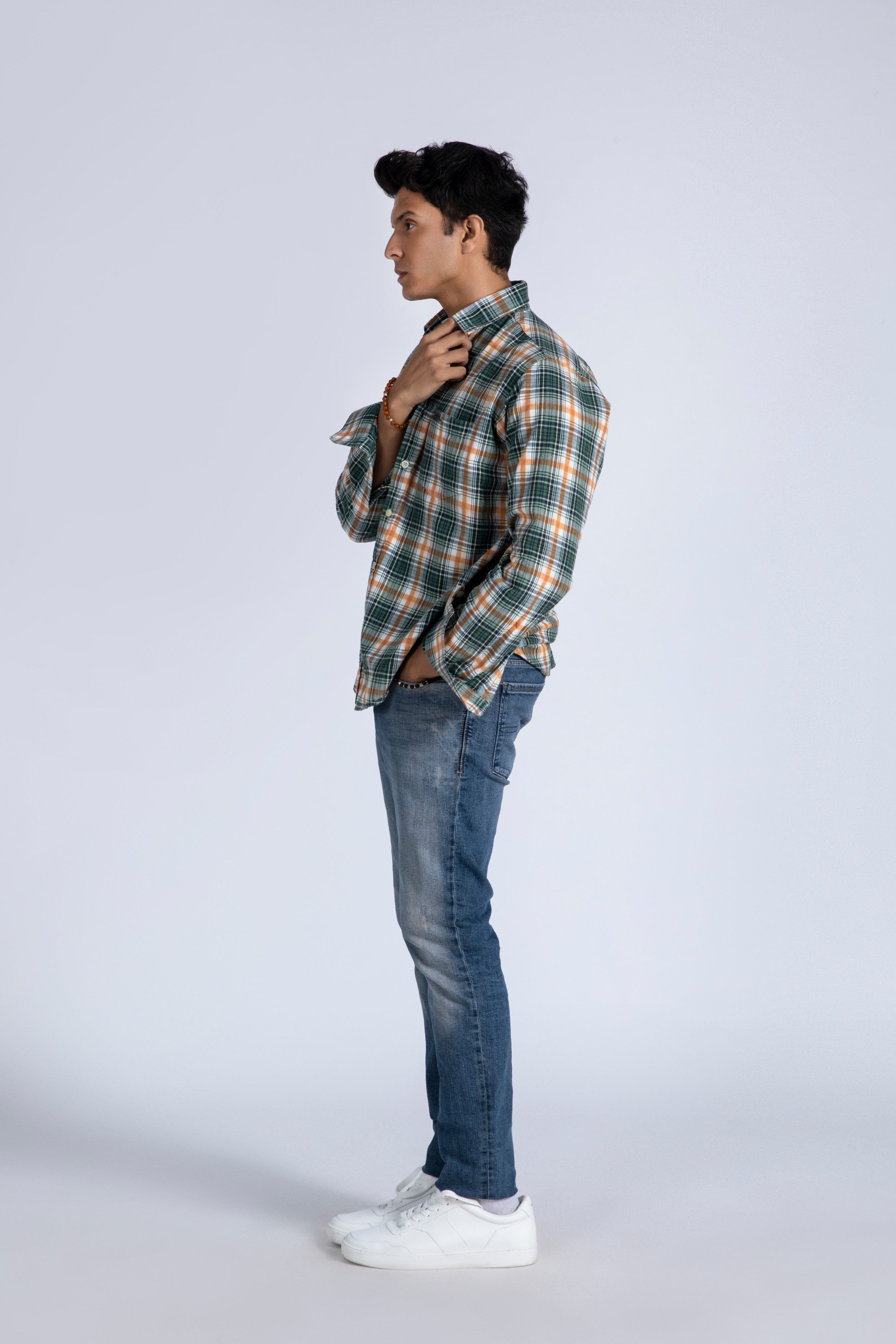 Yarn Dye Cotton Shirt