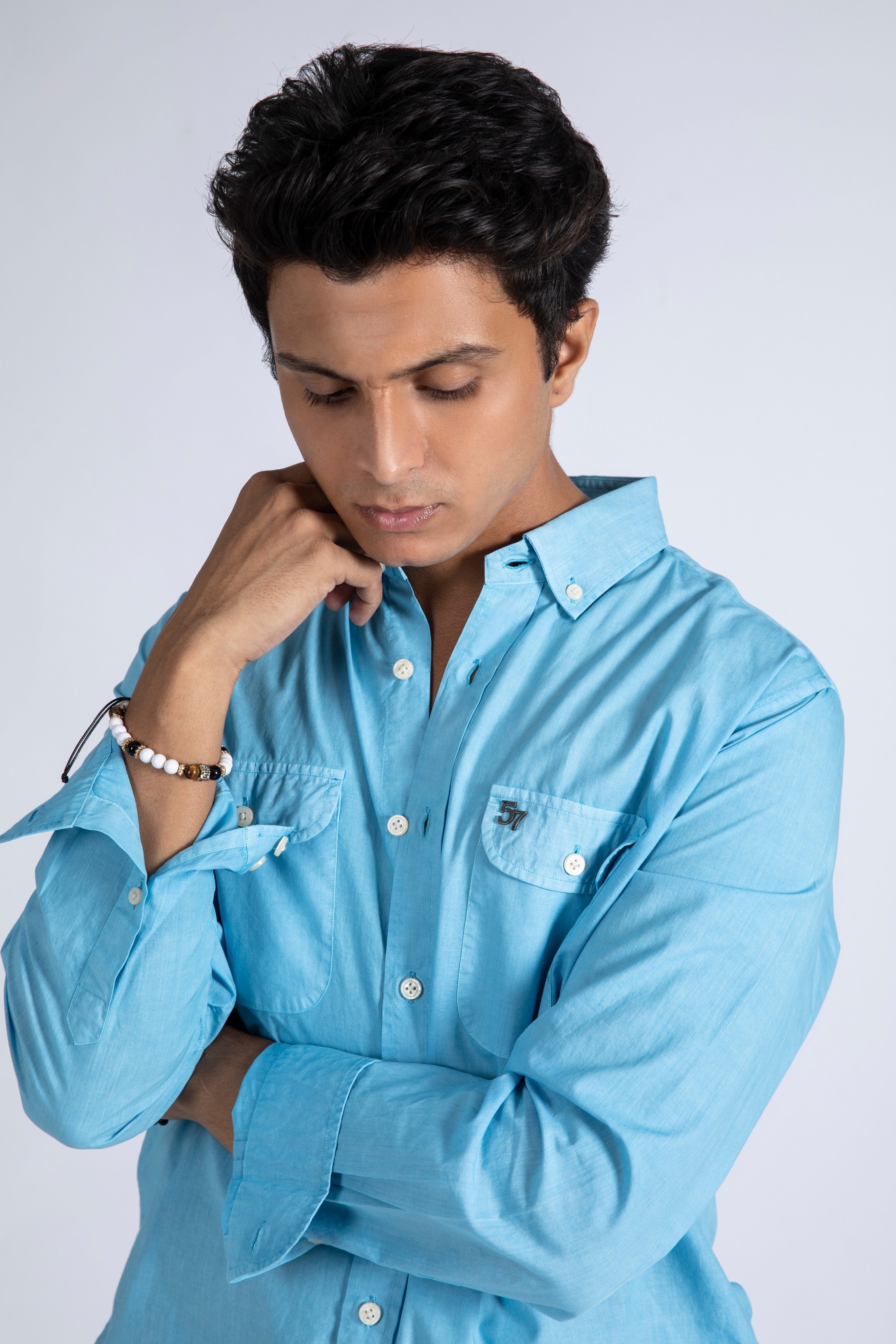Pigment Dye Poplin Shirt