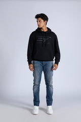Embossed Hoodie