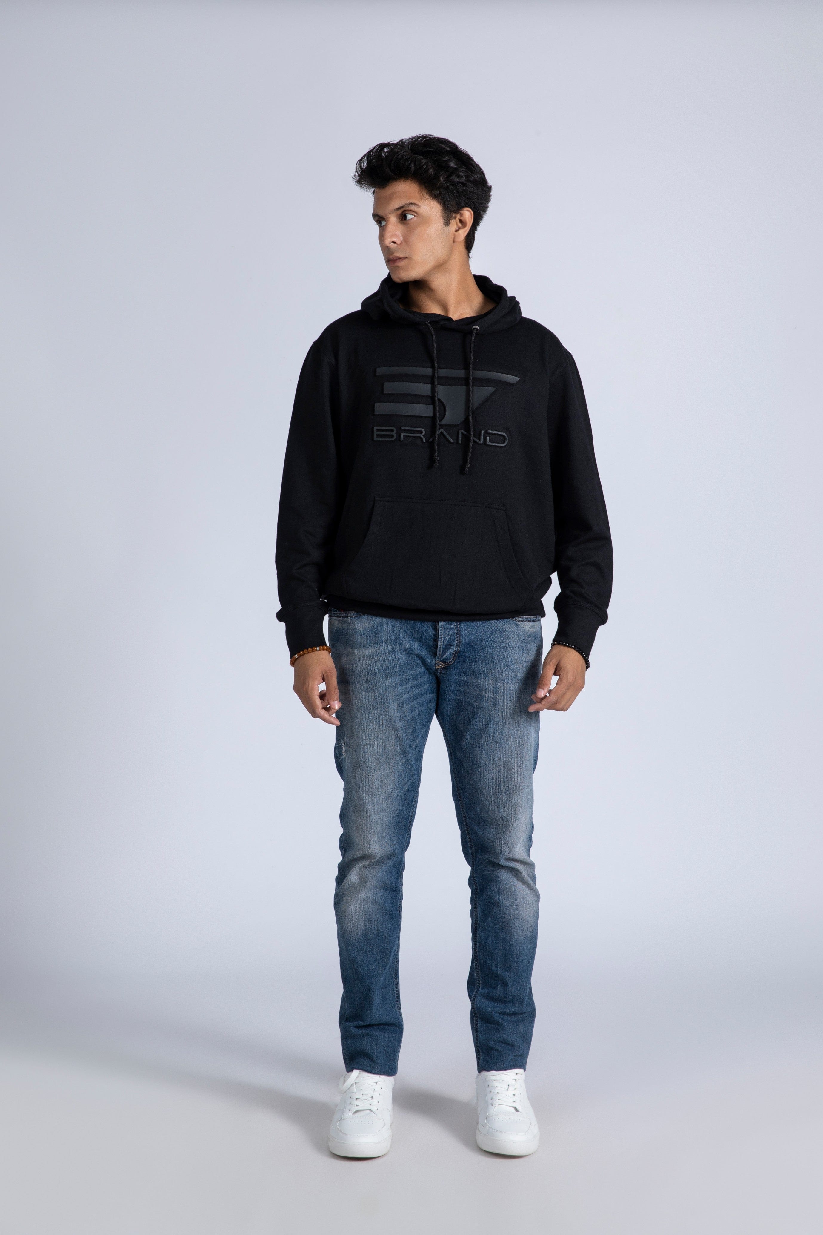 Embossed Hoodie