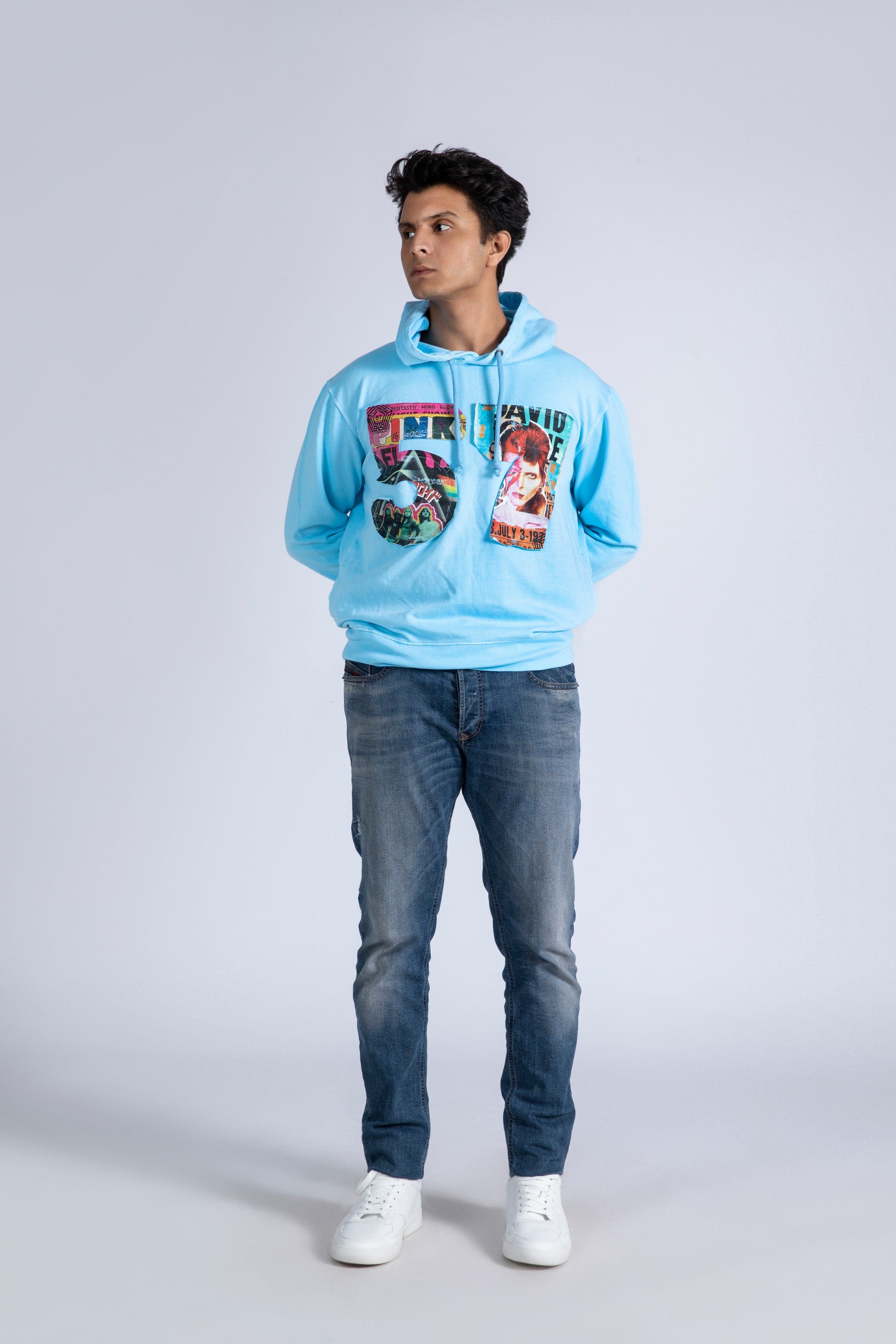 Applique Music Hoodie