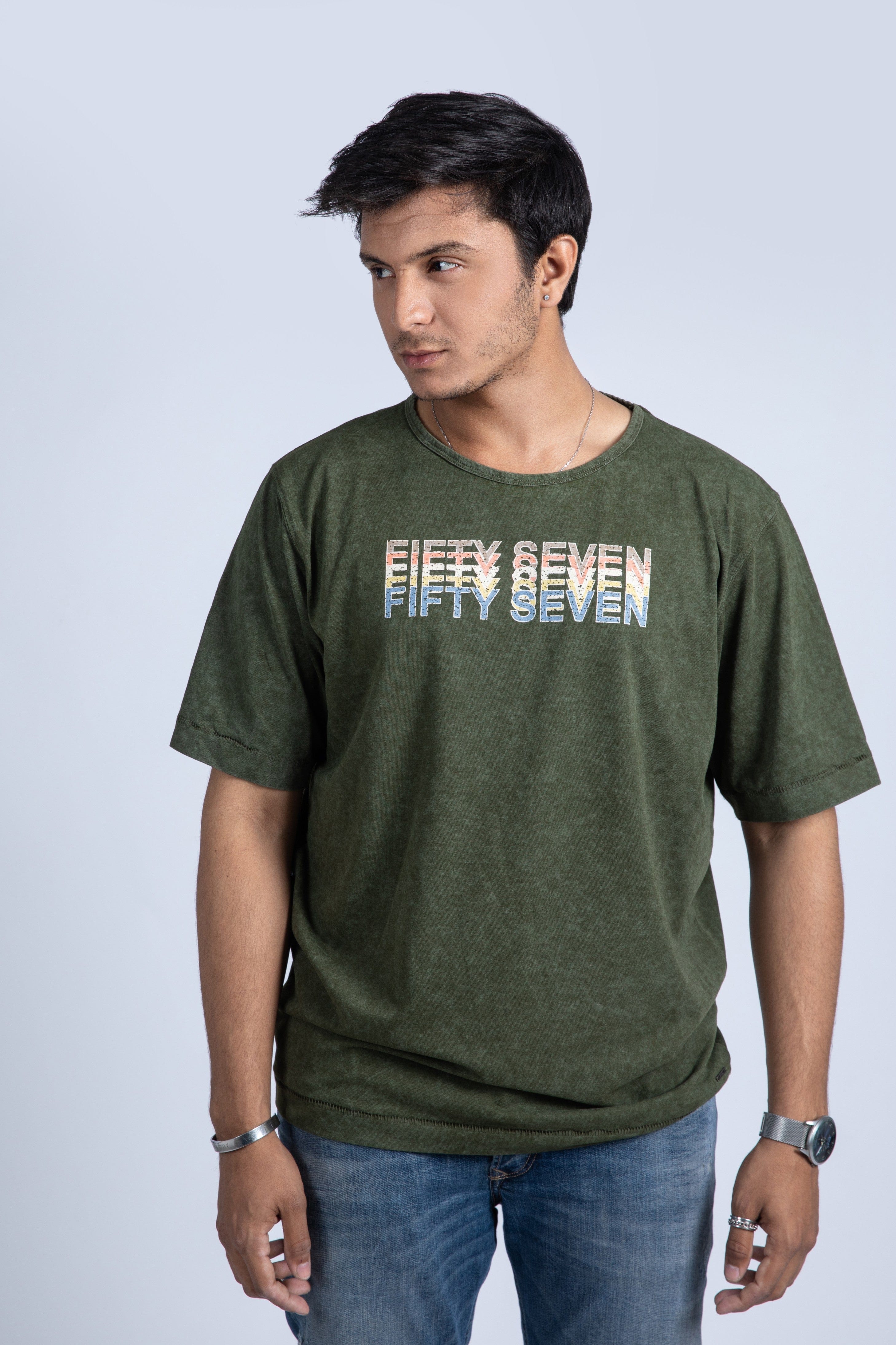 Distress Wash Tee