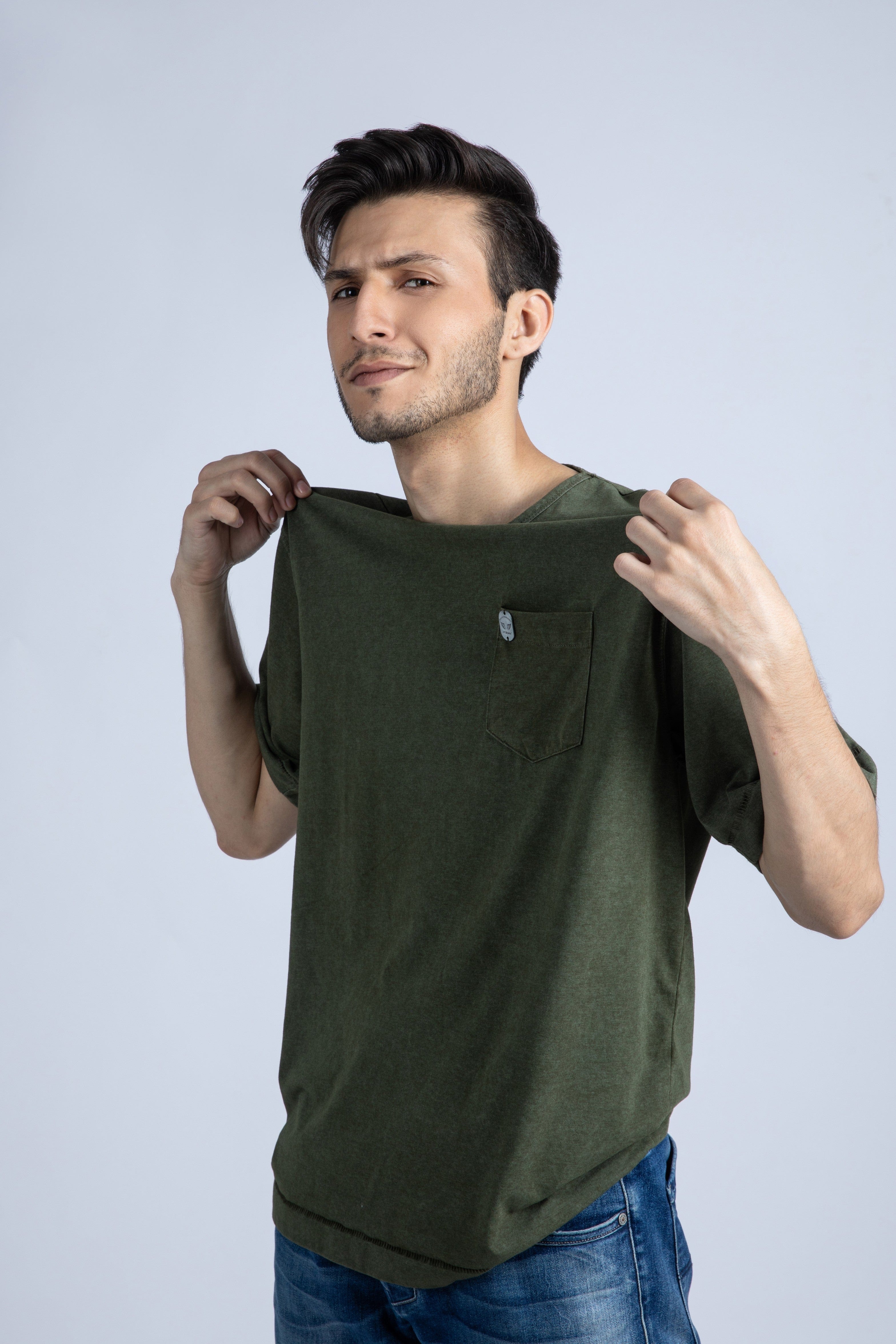 Washed Pocket Tee