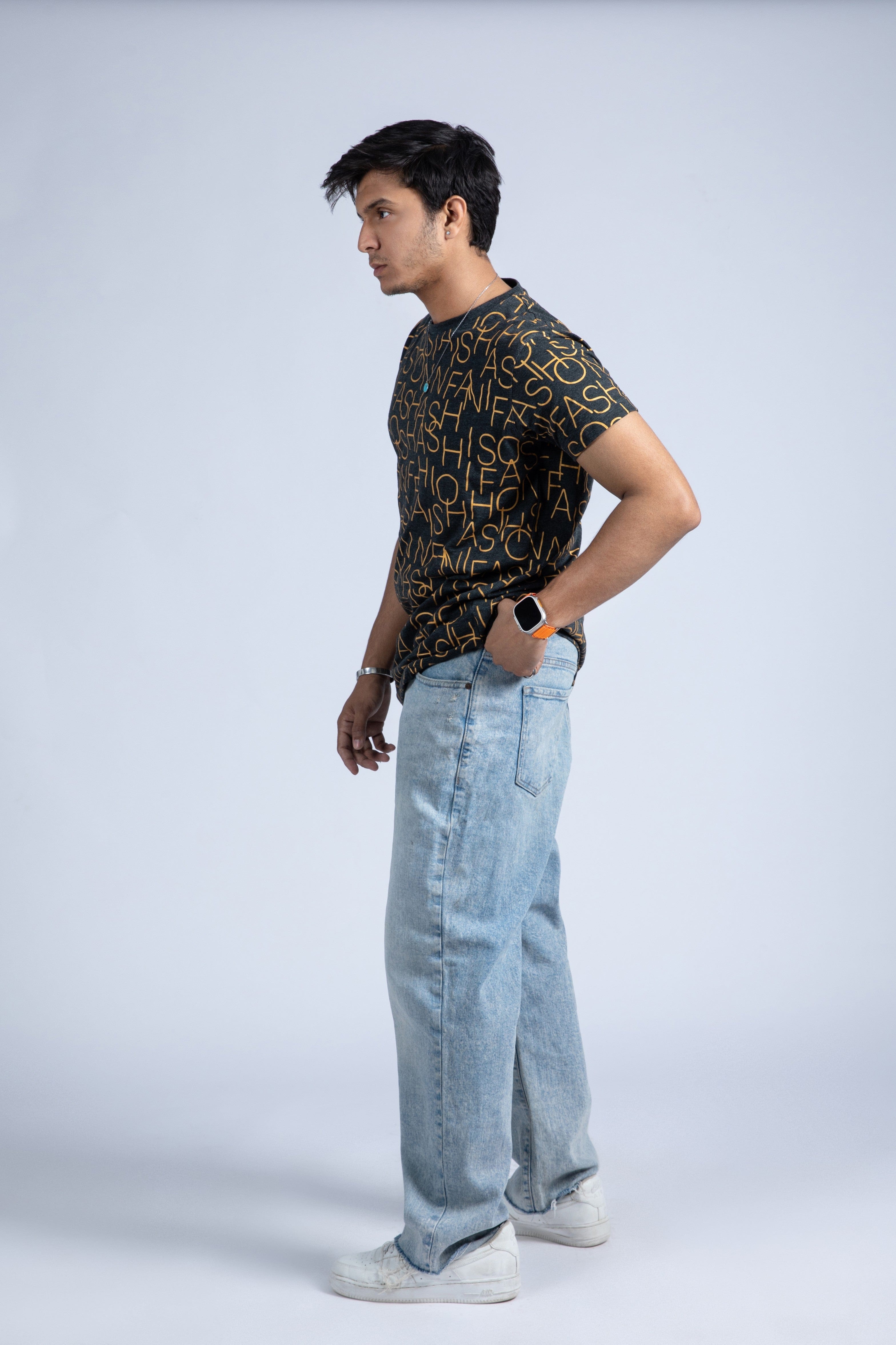 Gold AOP Tee