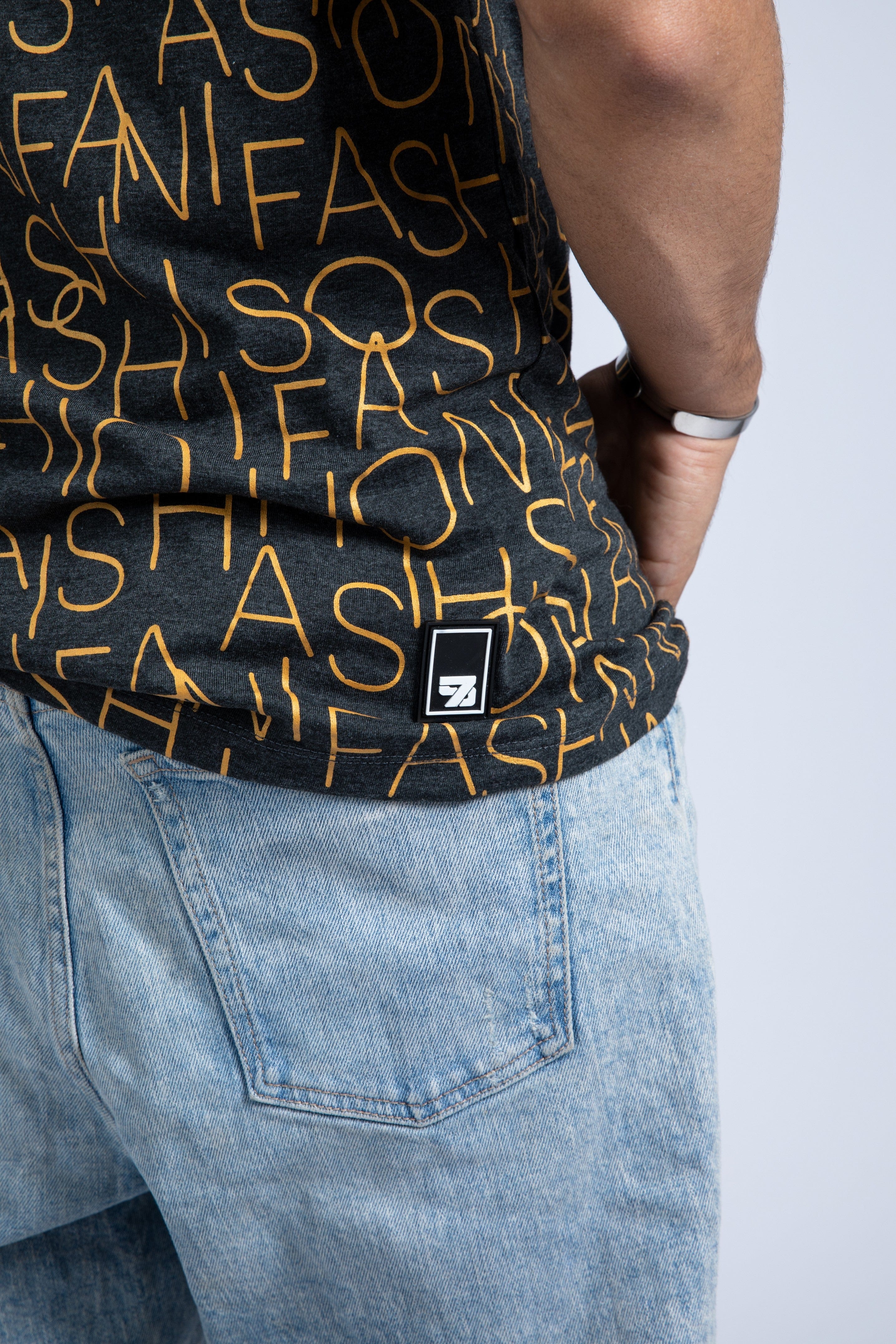 Gold AOP Tee