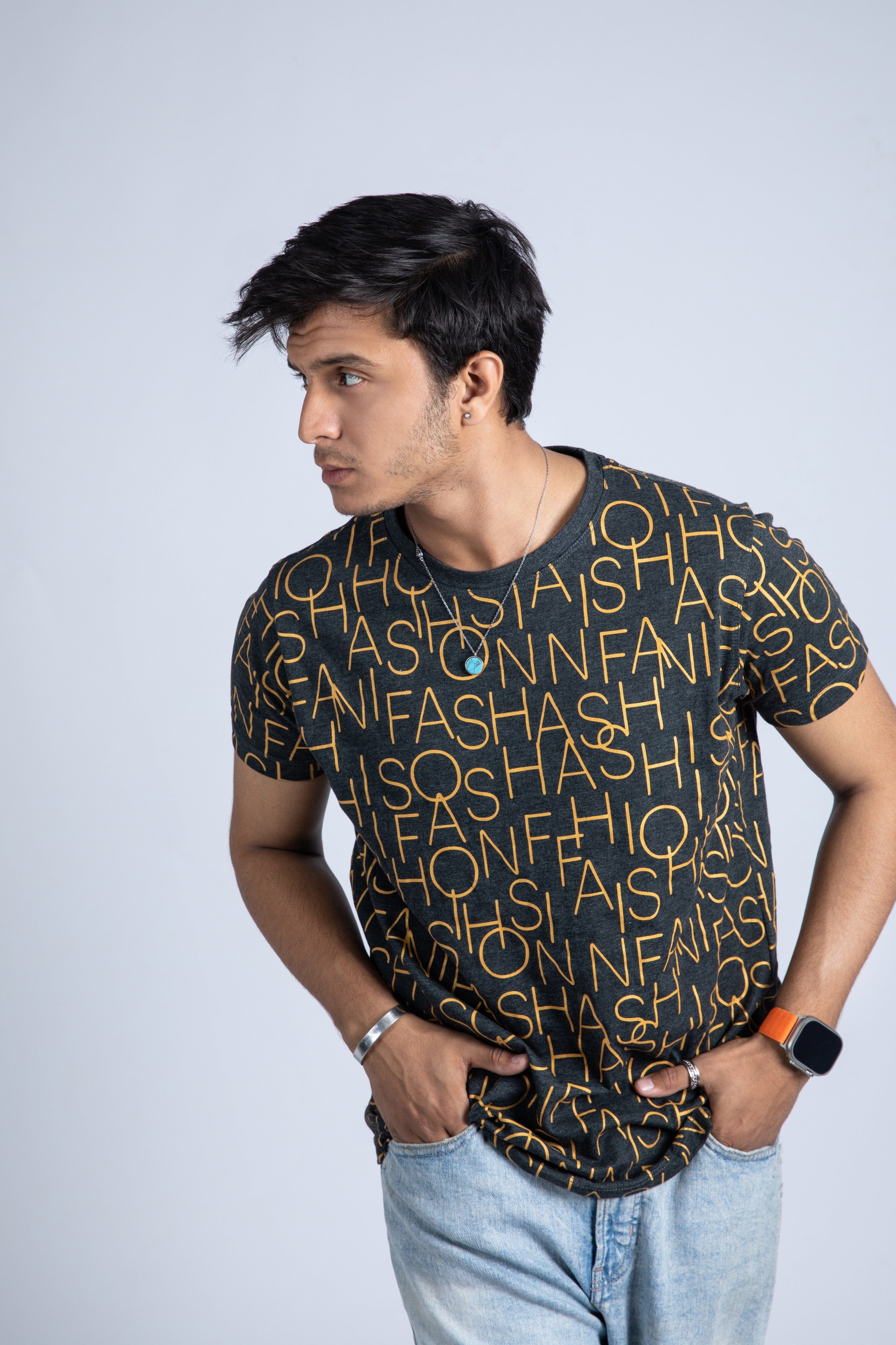 Gold AOP Tee