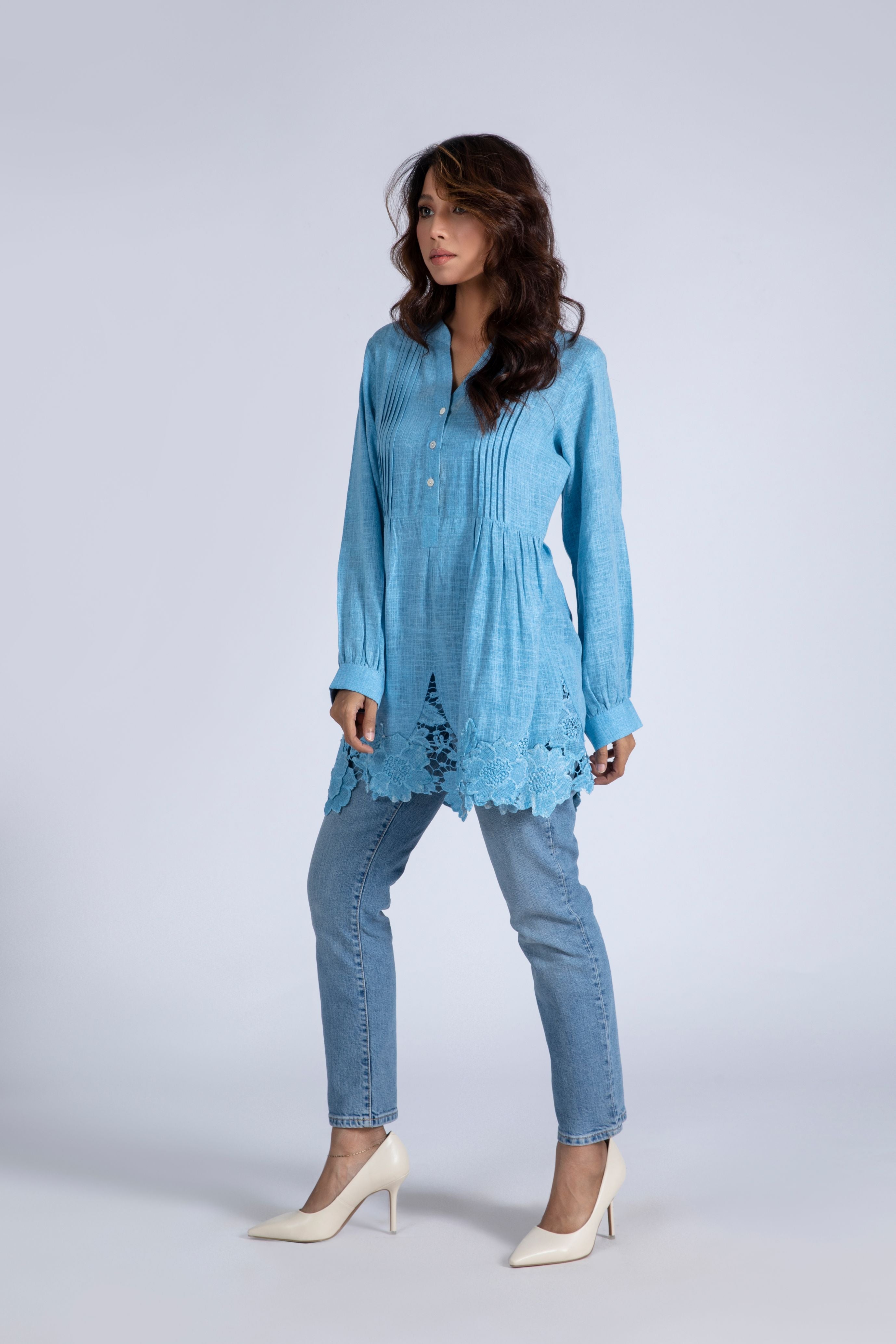 Fancy Linen Top