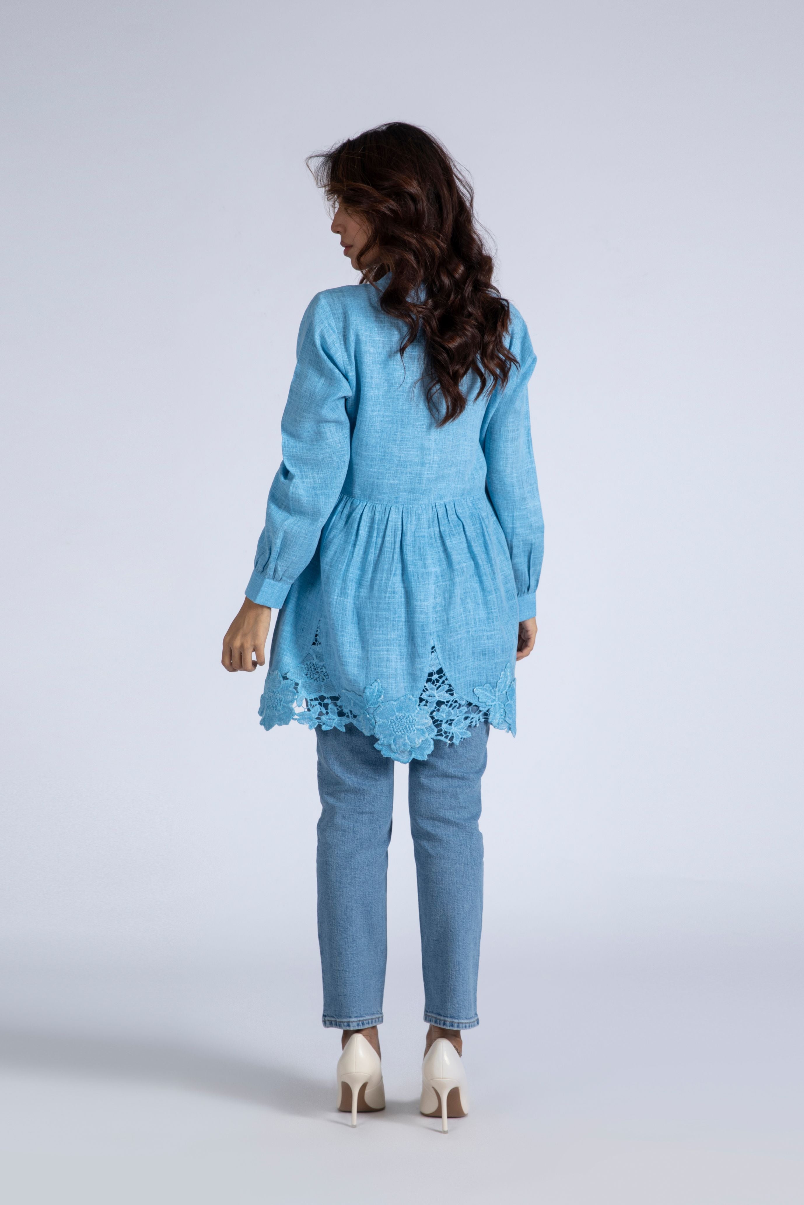 Fancy Linen Top