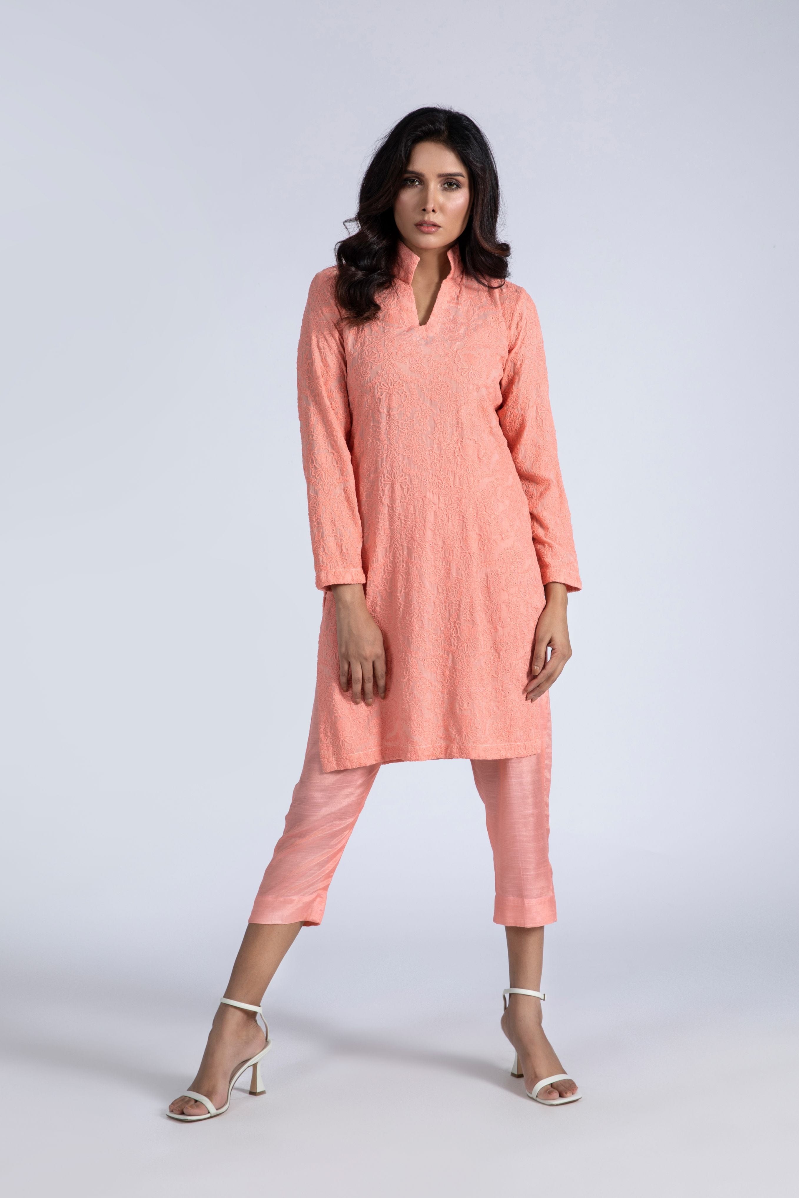 AOE Poplin Tunic With Pant Set
