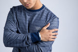 Herringbone Pullover Crew