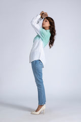 Dip Dye Linen Top