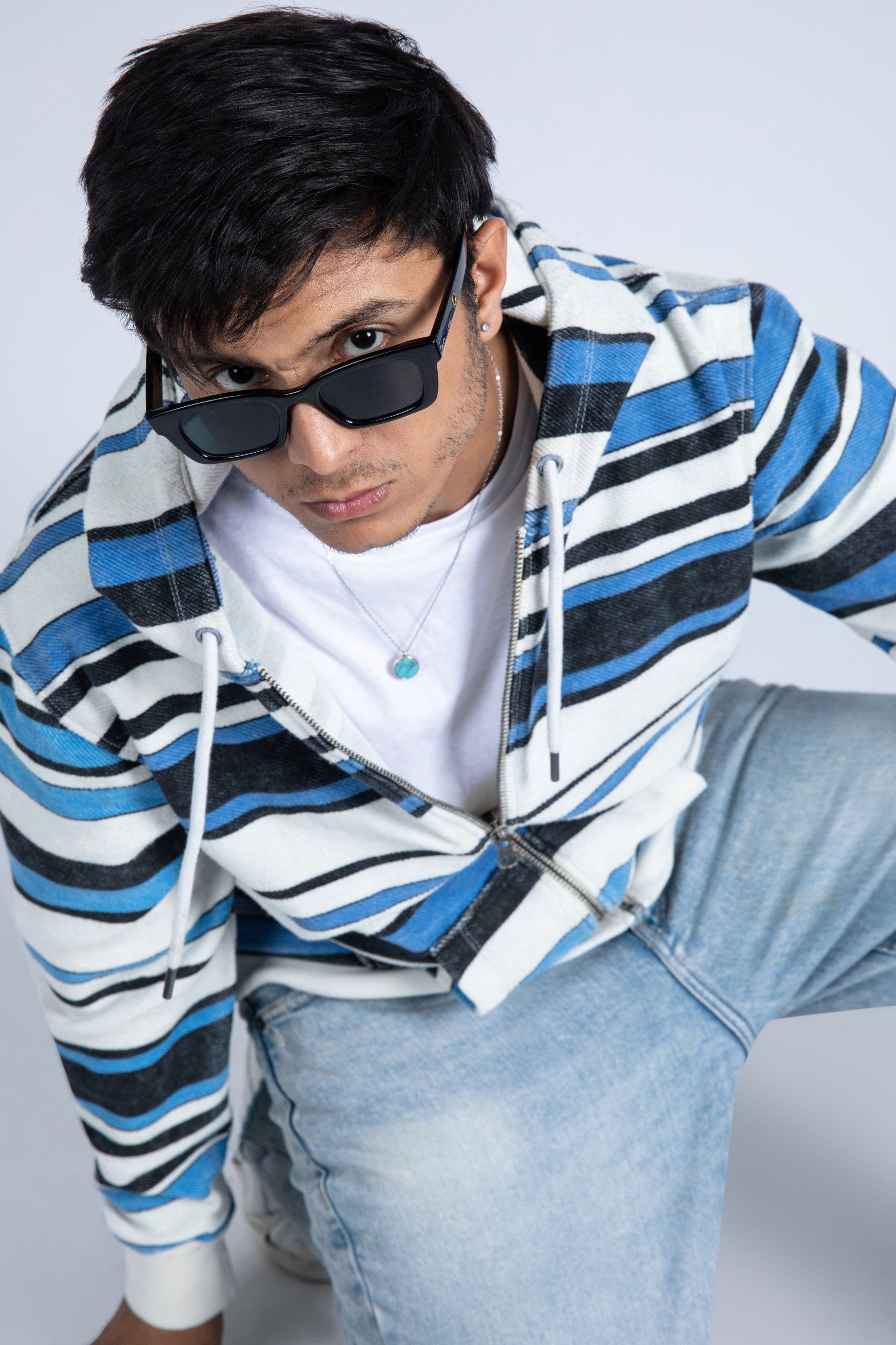 Zipper French Terry Hoodie