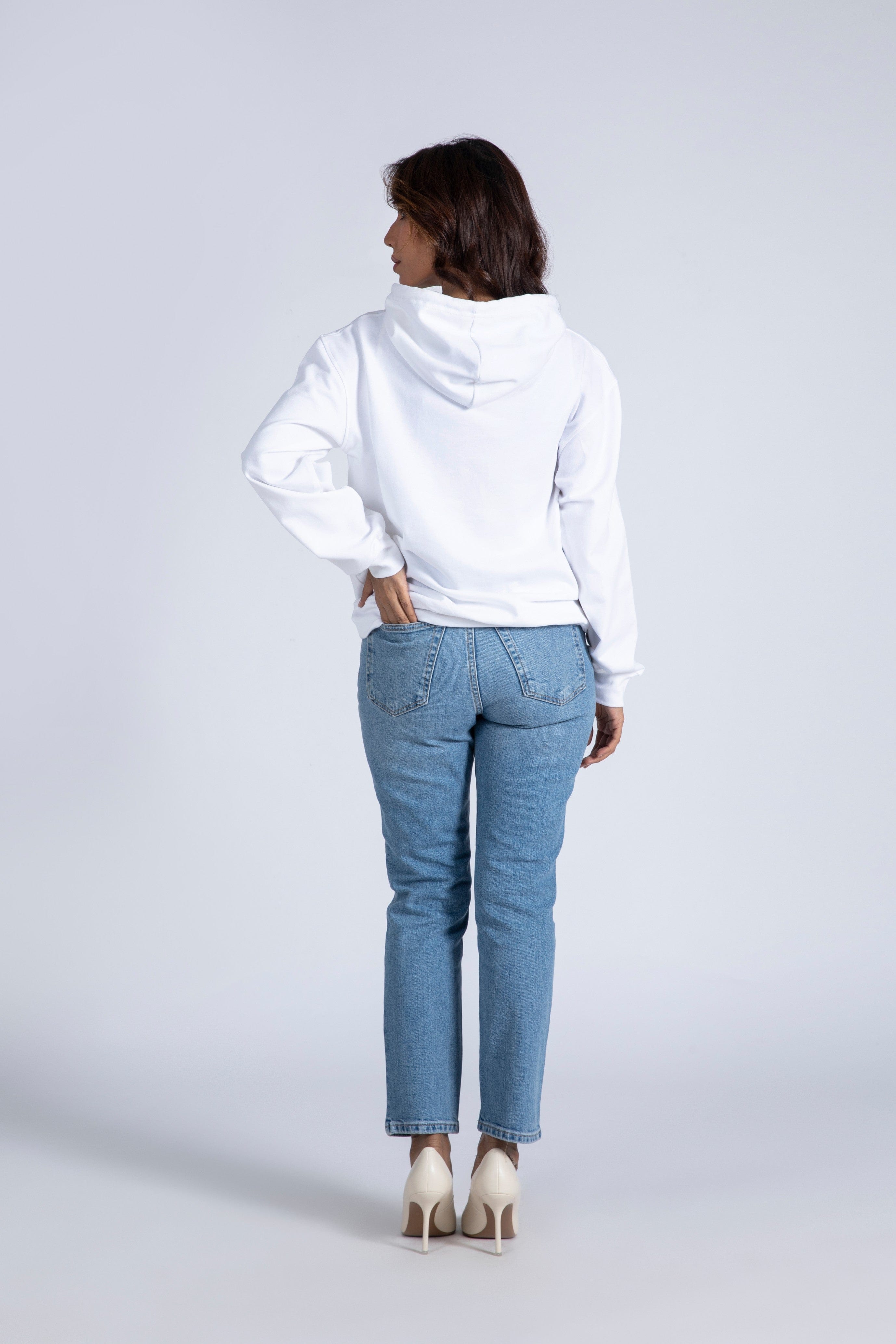 Hand Embroidered Pullover Hoody